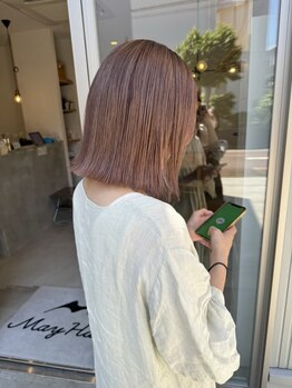 メイヘア(May Hair)の写真/トレンドを捉えたダブルカラーからハイライトなどのグレーカラーなど多種に対応◎