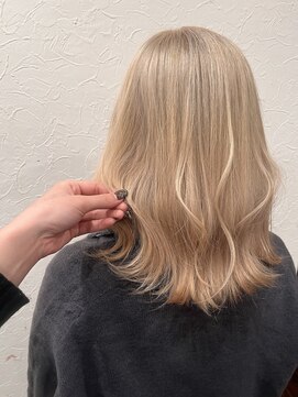 ボアップ(boappu) ホワイトブロンド！