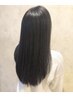 ツヤサラ縮毛矯正+カット＋ミニアロマシャンプー/17000→/14300