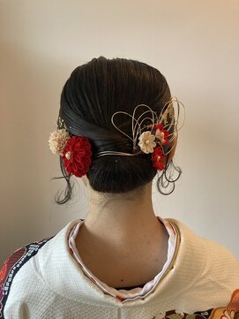 ヘアーアンドメイクアップモパ ヘアセット