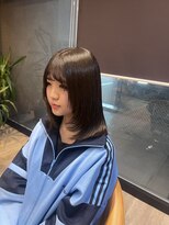 ジャストビューティ ルフレ 金沢八景店(Just Beauty Rufure)&nbsp;ミディアムレイヤー/透明感カラー/金沢八景