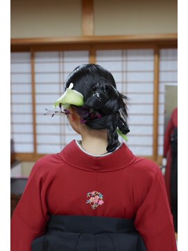 美容室 アイディー i-dee 袴ヘア