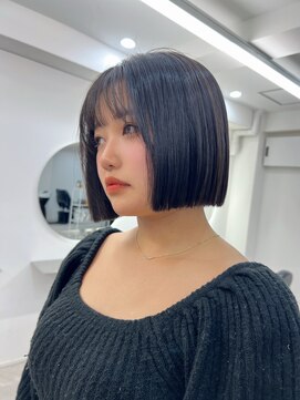 メルバイグラフ 梅田(mel by GRAFF) 【ミニボブ】ナチュラルボブ/ストレートボブ/ショートボブ