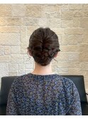 ヘアセット×編み込み【東川口　ヘアセット】