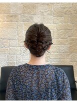 ヴァン カウンシル 川口店(VAN COUNCIL)&nbsp;ヘアセット×編み込み【東川口　ヘアセット】