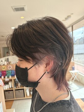 ニューヨークニューヨークマザーズ(NYNY Mothers) メンズウルフ×インナーカラー