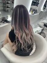 モア シルエ(MoA cilue)&nbsp;エクステピンク×シルバー