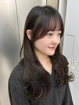 ビューナゴヤ 名駅(VIEW NAGOYA)&nbsp;レイヤーカット/顔まわりカット/おくれ毛/前髪カット