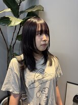ヌープヘアーアイス(NUUP.hair ici)&nbsp;★ブリーチなしアプリコットオレンジボルドーワインレッドピンク