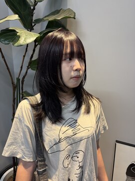 ヌープヘアーアイス(NUUP.hair ici) ★ブリーチなしアプリコットオレンジボルドーワインレッドピンク