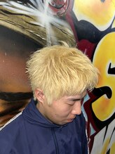 バーバースタイルクラブツー(BARBER STYLE CLUB 2) ブリーチ&スパイキーショート