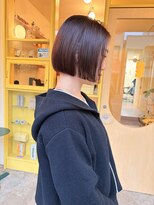 ヒントステーション(HINTSTATION)&nbsp;〈浅草 半個室〉ラベンダーピンク/ミニボブ