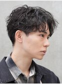 アクティブショートルーズショートパーマツイストパーマ緩め