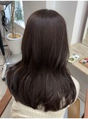 ブリーチなしダブルカラーで作るブラウンカラー