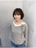 イメチェン/ハッシュボブ/ハイレイヤー/ワンホンレイヤー柏柏