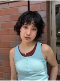 レイヤーボブ/外国人風パーマ/くせ毛風パーマ