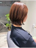 ボブ/切りっぱなし/顔周りカット/30代40代50代/小倉美容室