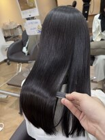 hyon myon/RISEbyREVO 綾瀬店【ヒョンミョン】&nbsp;ハッシュカット/デザインカラー/グレージュ[綾瀬駅/韓国ヘア]