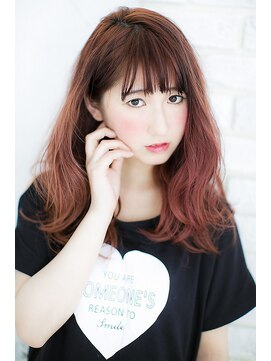 プライズ アイリス 池袋東口店(prize Iris) エアリーウェーブミディ/外ハネロブ【池袋・池袋東口店】