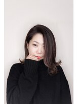 ヘアークリニック ラクシア 石巻(Hair Clinic LAXIA Ishinomaki) 外国人風透け感ミディアム