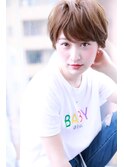 アッシュ小顔ショートデニムスタイル【Cirrus by Cloud zero】