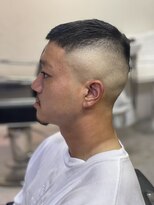 メリケンバーバーショップ フクオカ(MERICAN BARBERSHOP FUK)&nbsp;クロップスタイル