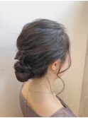 お呼ばれヘアセット