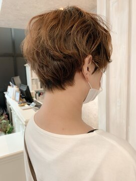 キャアリー(Caary) 福山ショートヘア人気Caaryツーブロックハンサムショート