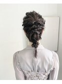 卒業式 袴着付け ヘアアレンジ メイク 【sk】