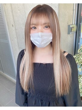 ガルボ ヘアー(garbo hair) #ガルボ#ハイトーン#エクステ#ブリーチ#髪カリスマ#ギャル