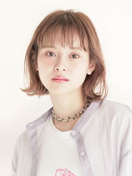 ジュール 大分(Joule) セクションカラー/ペールベージュ/透明感ボブ[大分駅]