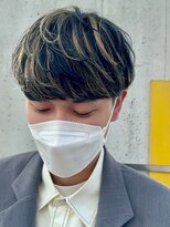 ニアウ 伊勢崎連取店(Niau)&nbsp;メンズマッシュパーマツイストスパイラルパーマニュアンスパーマ