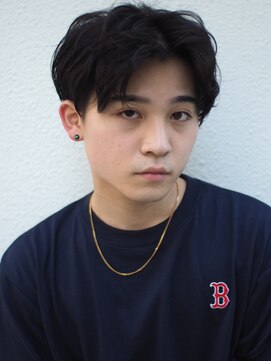 アントワープトーキョー(antwerp TOKYO) 『力石サトシ』波巻き束感ショートツーブロックマッシュ