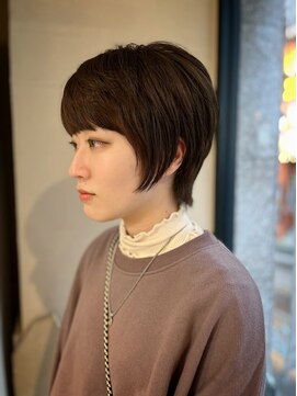 アプラウド(APROUD) ショートウルフ×ぱっつり◎