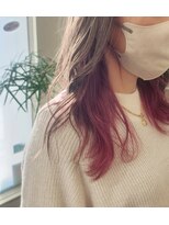 ラヌゴ(lanugo)&nbsp;20代30代40代大人可愛いインナーカラーピンク