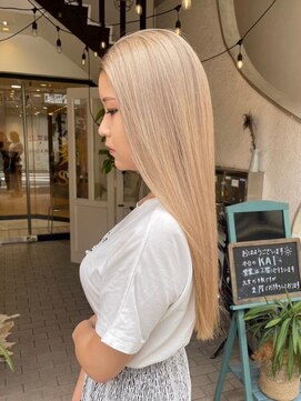 ロナバイソル(lona by SoL) ハイトーン/ホワイトベージュ/外国人風カラー