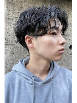 ナループロアオハナ(Nalu pu loa ohana) メンズパーマ/毛流れパーマ/ニュアンスパーマ/ショートパーマ