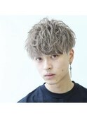 ホワイトベージュマッシュ