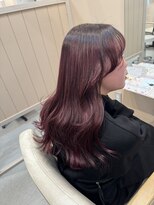 ラナンバイシダ(ranan by sida)&nbsp;ベルベットピンク10代20代レッドピンク韓国巻