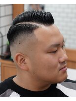 バーバーショップ ノア 2nd(BARBERSHOP NOR)&nbsp;スキンフェード×ハードパート