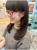 大人可愛いレイヤーカットどの世代も似合う◎ひし形
