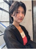 イメチェン前髪小顔ショート_渋谷/表参道