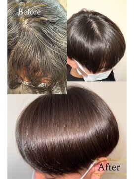 チェルモ 茅ヶ崎(CHELUMO) ショートスタイルも自然にきまる縮毛矯正