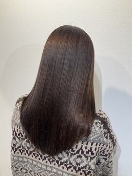 クク(coucou) 髪質改善カラー×透明感ブラウンベージュ