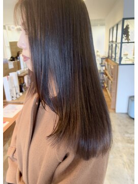 パロ アルト(Palo Alto) 顔周りレイヤー×オリーブベージュ