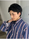 スパイキーショート/ツイストスパイラル波巻きメンズウルフ