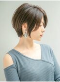 ♪ミニウルフレイヤーカット顔周り前髪韓国ショートボブ/池袋
