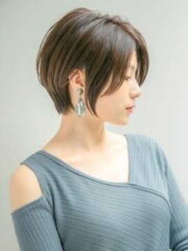 ロンドロゼ 池袋(Lond rose) ♪ミニウルフレイヤーカット顔周り前髪韓国ショートボブ/池袋