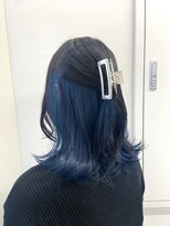 アライブ ハラジュク(ALIVE harajuku) 【ALIVE るねこ】 ポイントで可愛いインナーカラー