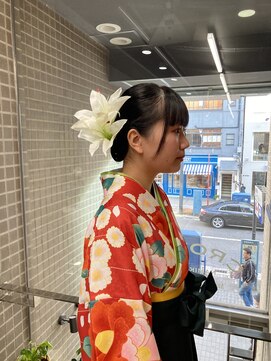 クラウン(CROWN) シニヨンアップ